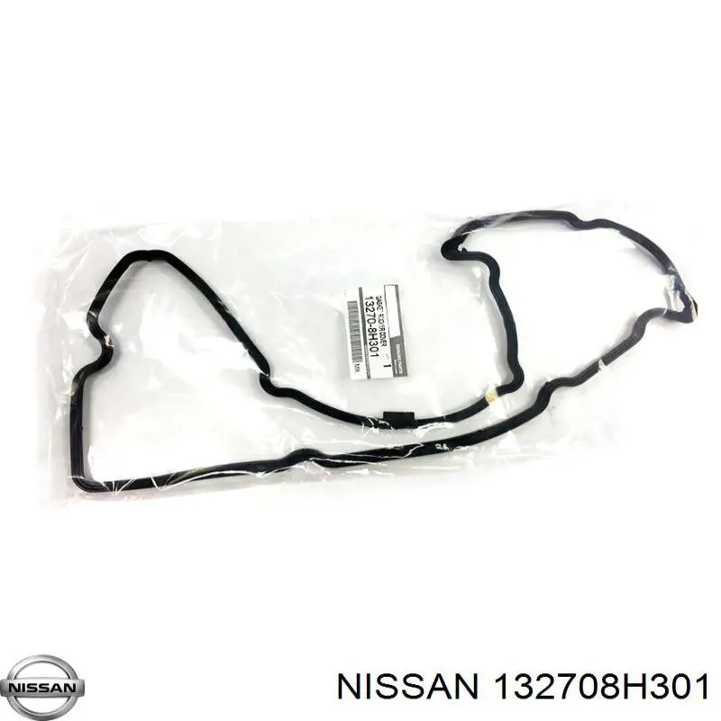 132708H301 Nissan прокладка клапанної кришки двигуна
