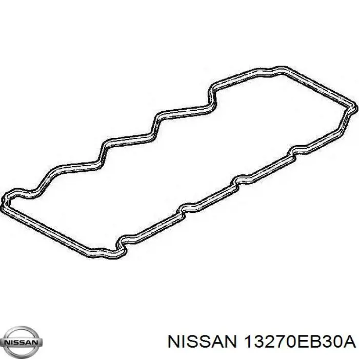 13270EB30A Nissan прокладка клапанної кришки двигуна