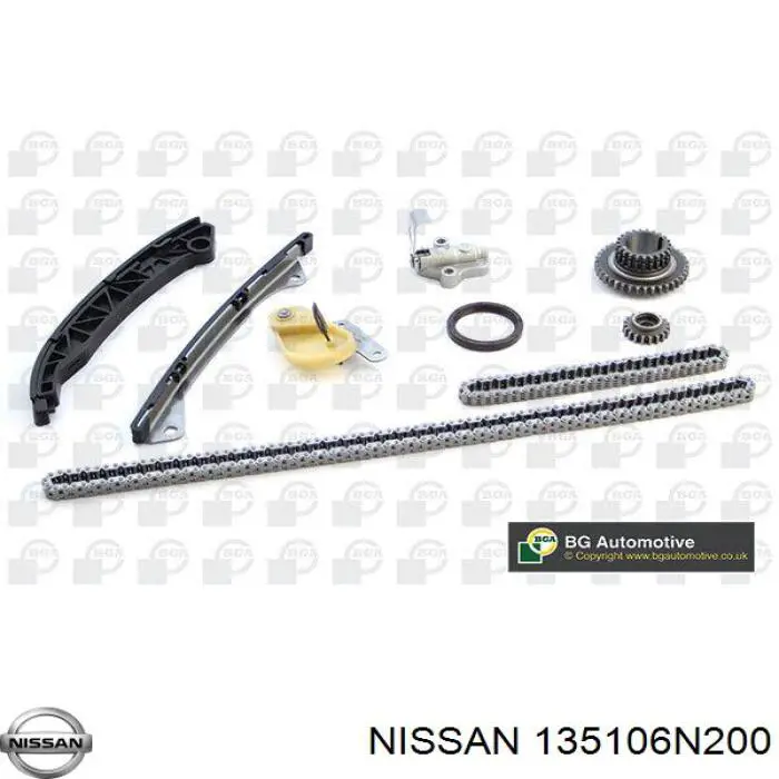 Сальник коленвала двигуна, передній Nissan/Infiniti 135102F200 ціна, від 4.66 USD