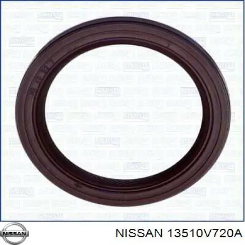 Сальник коленвала двигуна, передній Nissan/Infiniti 13510V720A ціна, від 2.36 USD