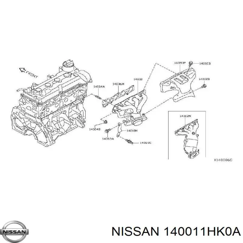 Колектор впускний Nissan JUKE JPN хетчбек (F15) (2010 - 2019) ціна, від 17.20 USD
