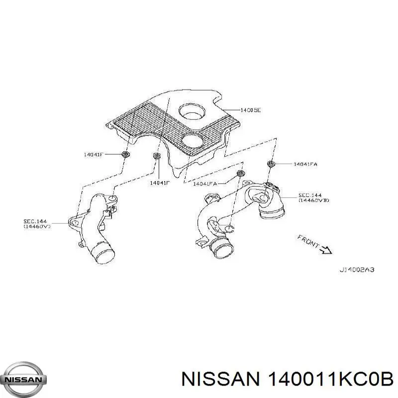  Nissan/Infiniti 140011KC0B ціна, від 21.44 USD