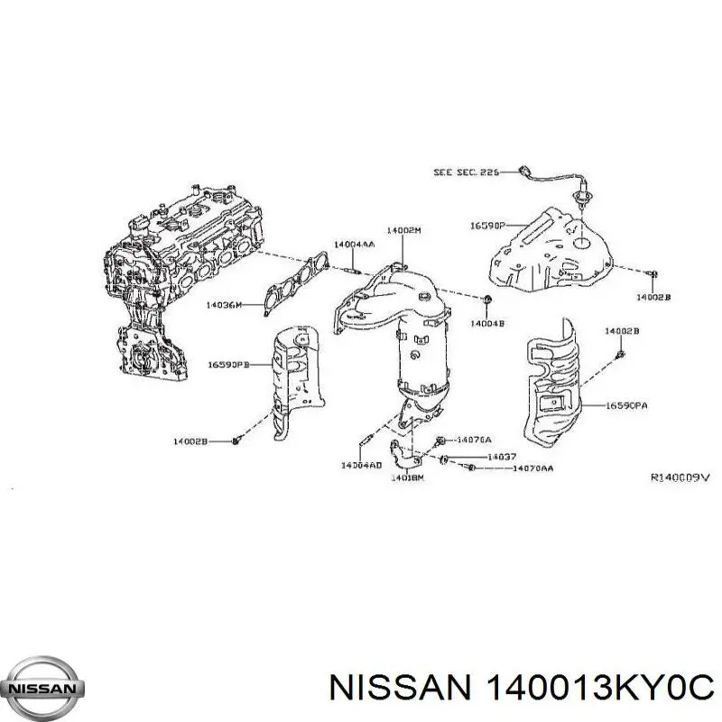  140013KY0C Nissan