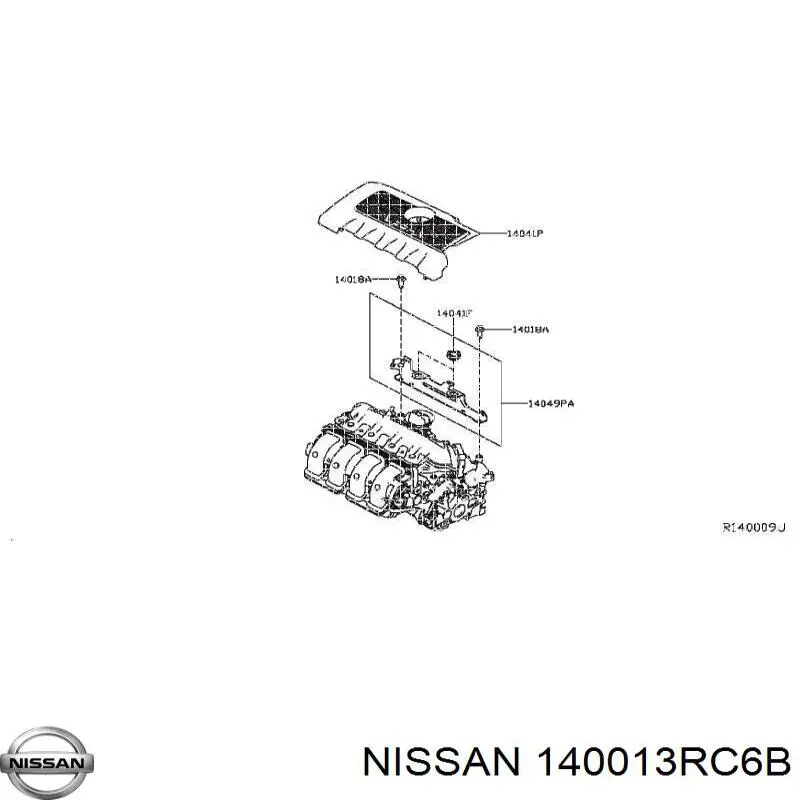 Купити 140013RC6B Nissan/Infiniti 