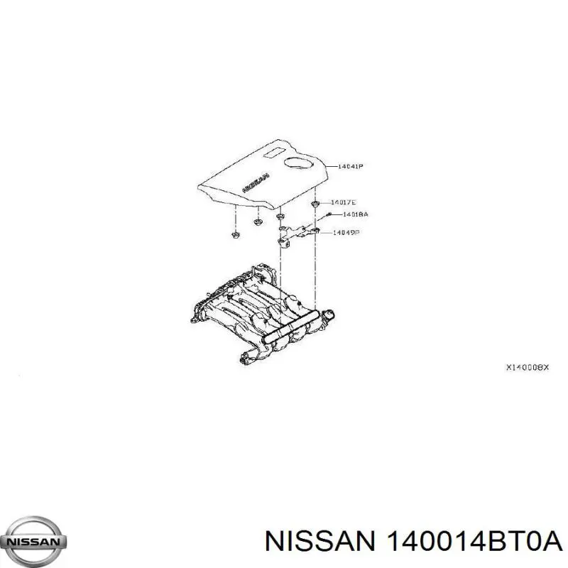 140014BT0A Nissan/Infiniti 