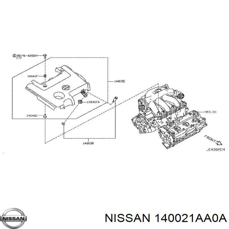  140021AA0A Nissan