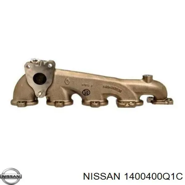 1400400Q1C Nissan/Infiniti Система випуску газів двигуна