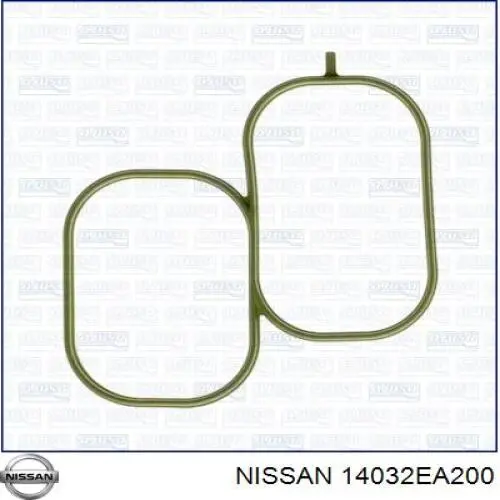 14032EA200 Nissan прокладка впускного колектора, верхня