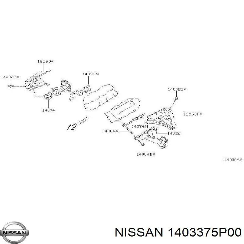  1403375P00 Nissan