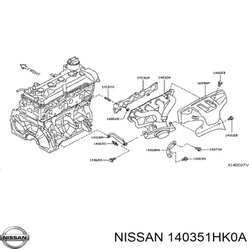  140351HK0A Nissan