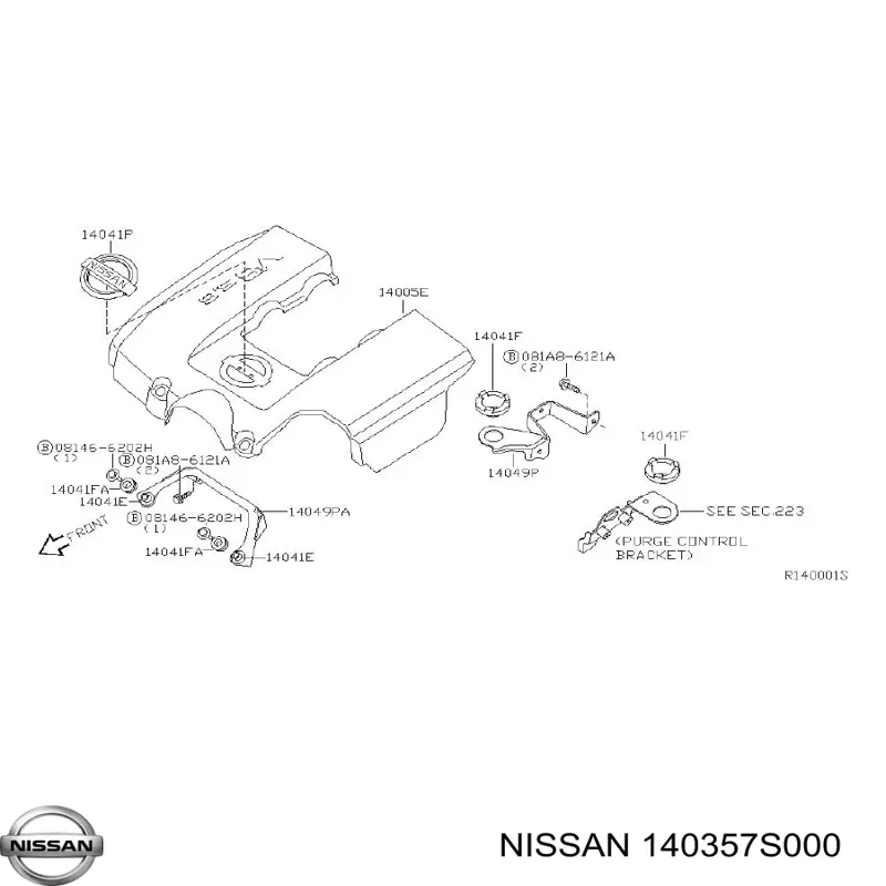  140357S000 Nissan