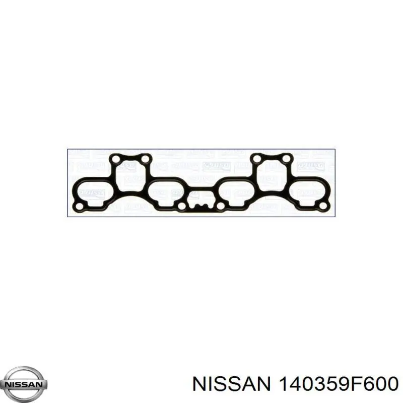140359F600 Nissan прокладка впускного колектора