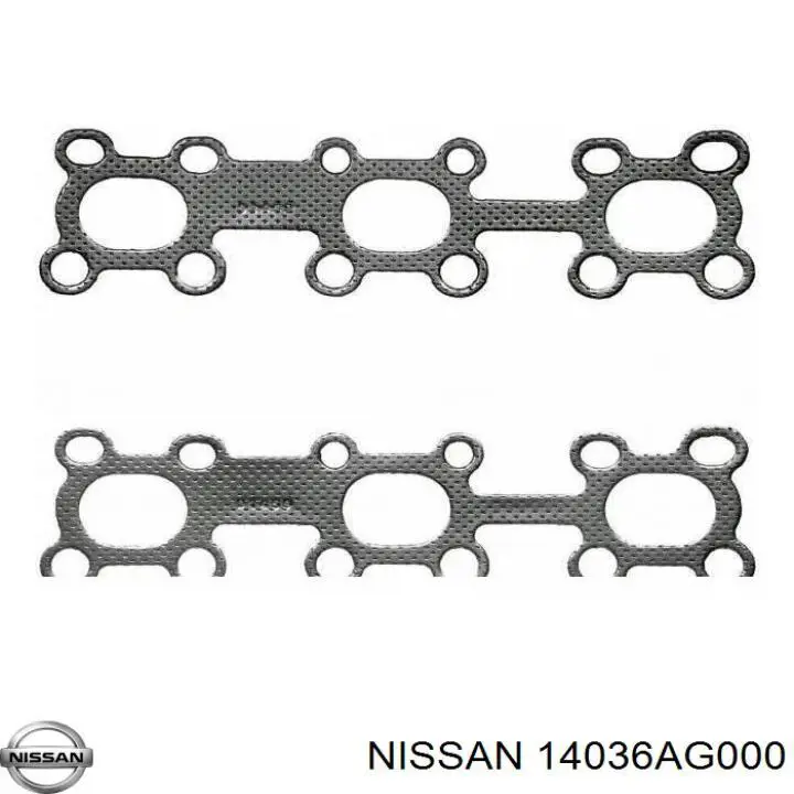 Прокладка випускного колектора Nissan/Infiniti 14036AG000 ціна, від 12.41 USD