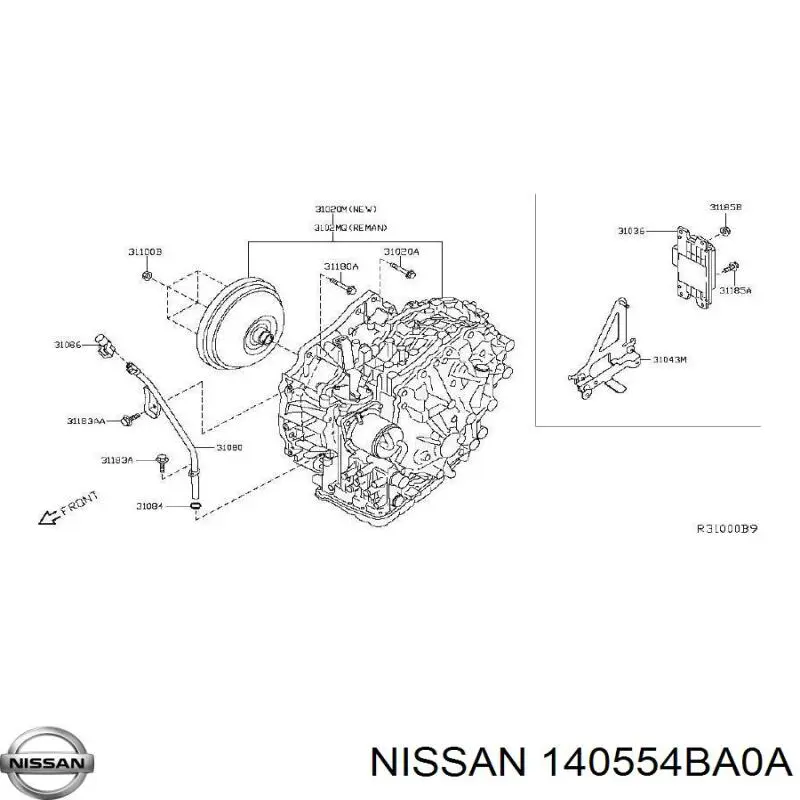 140554BA0A Nissan/Infiniti 