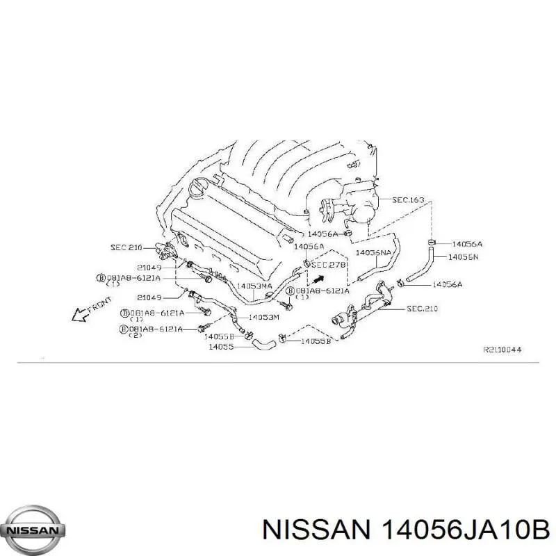 14056JA10B Nissan/Infiniti 