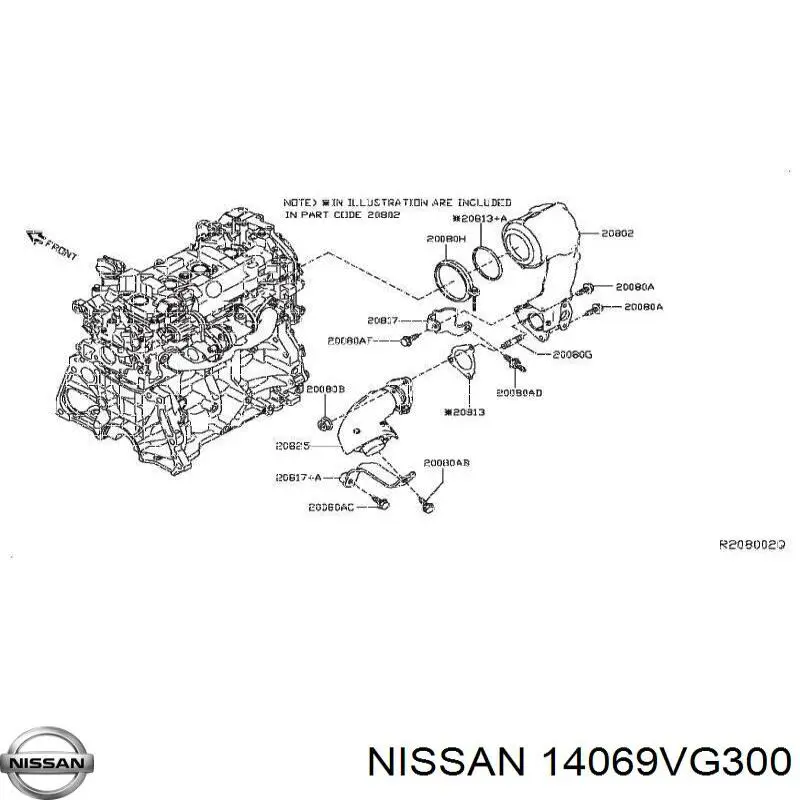 14069VG300 Nissan/Infiniti 