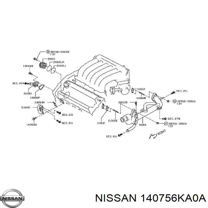 140756KA0A Nissan/Infiniti 