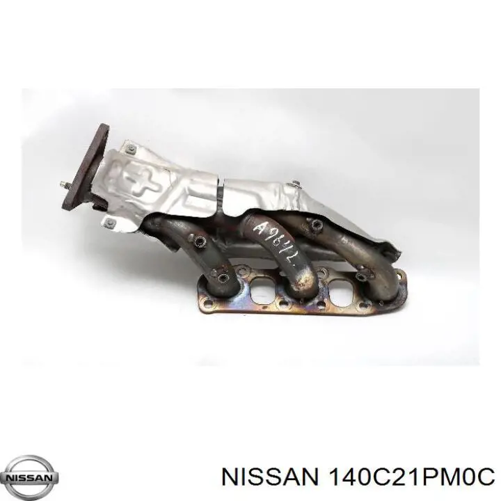 140C21PM0A Nissan/Infiniti Труба приймальна (штани) глушника, передня, права