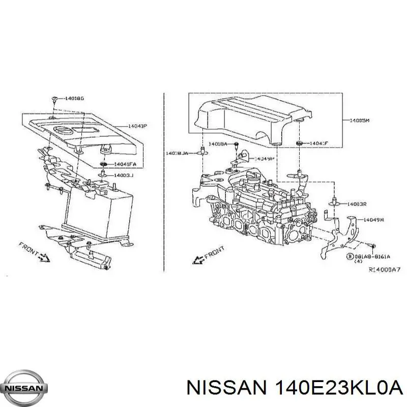  140E23KL0A Nissan