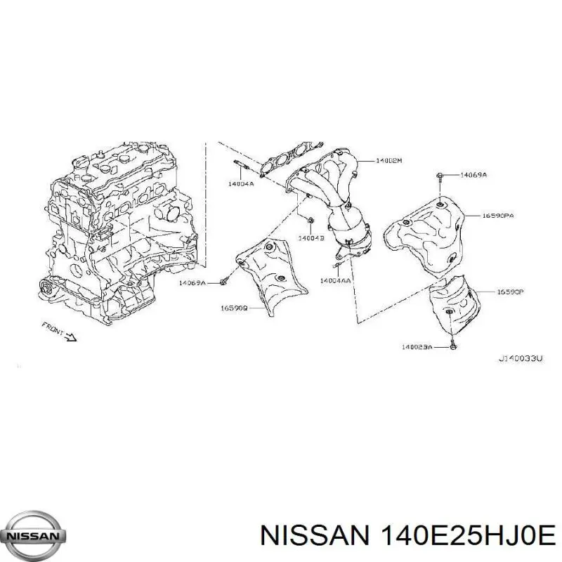  Nissan/Infiniti 140E25HJ0E ціна, від 228.21 USD