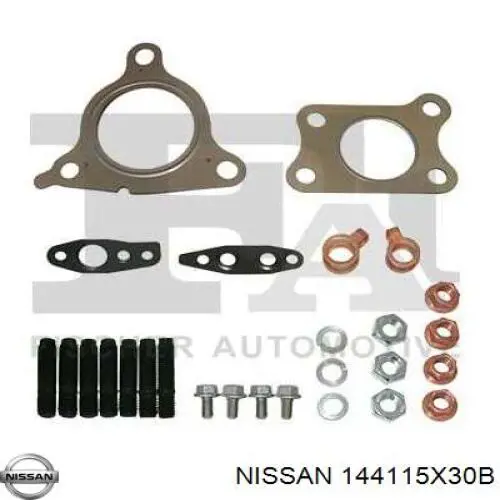 Турбіна Nissan/Infiniti 144115X30A ціна, від 82.11 USD
