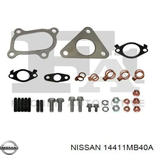 14411MB40A Nissan турбіна