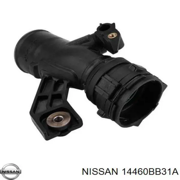 Купити 14460BB31A Nissan/Infiniti Патрубок повітряний, вихід з турбіни (наддув)