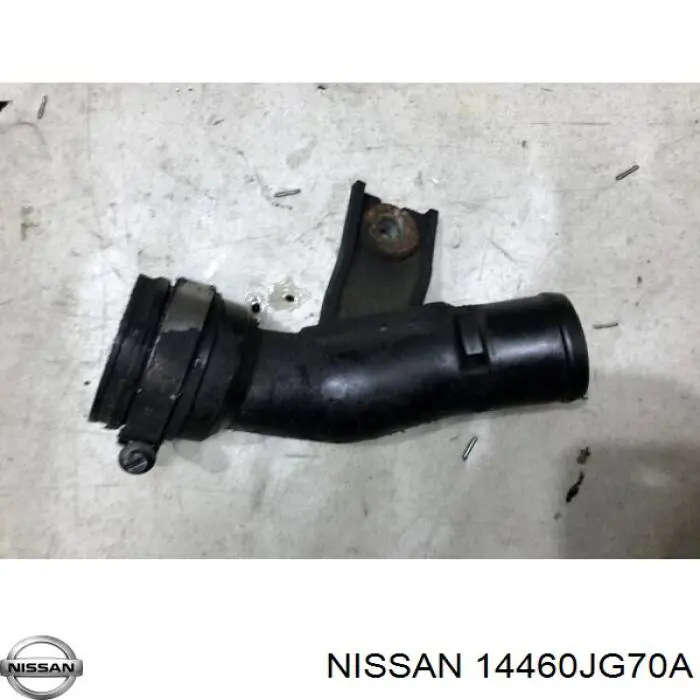 Шланг/патрубок інтеркулера, лівий Nissan Qashqai 1 (J10) (Нісан Кашкай)