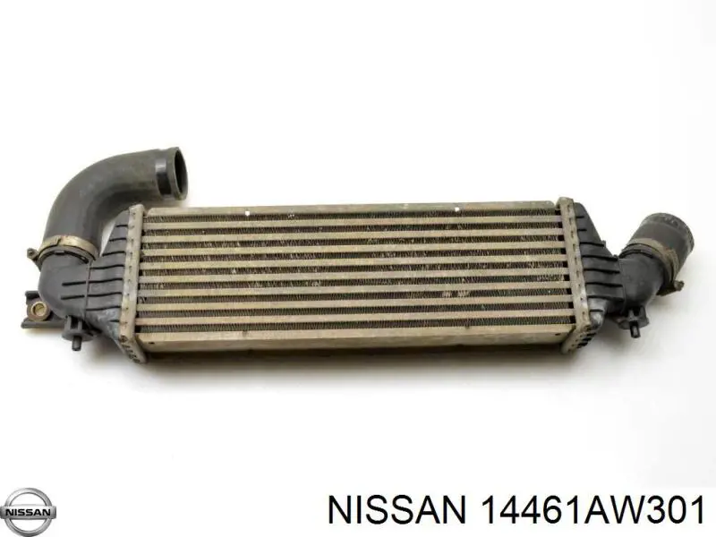 Радіатор интеркуллера Nissan Almera 2 (N16) (Нісан Альмера)