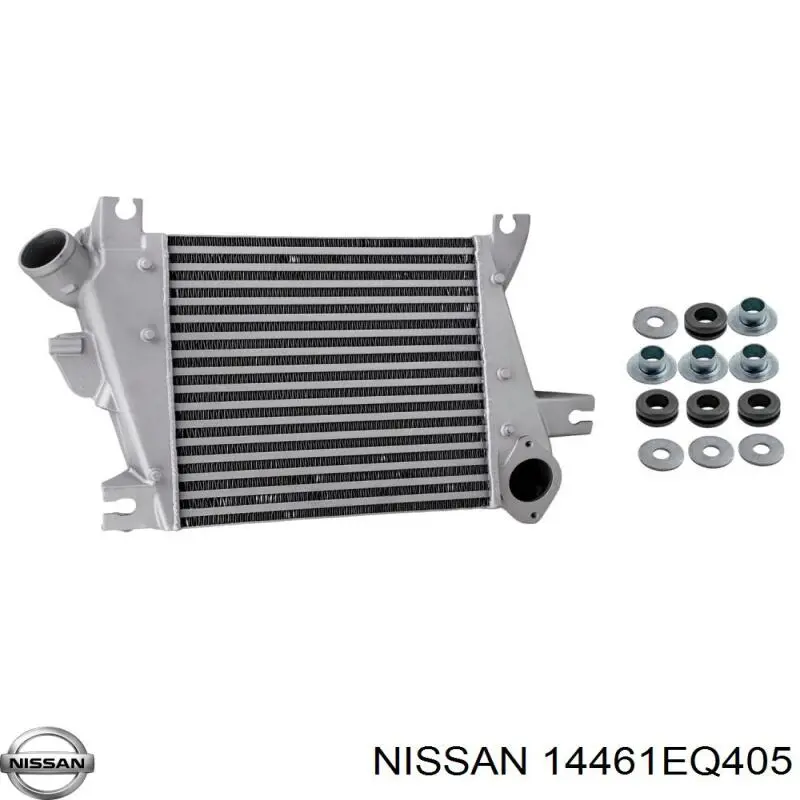 14461EQ405 Nissan/Infiniti Охолоджувач наддувочного повітря