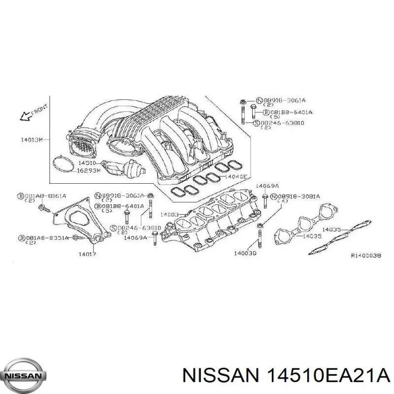 14510EA21A Nissan/Infiniti 