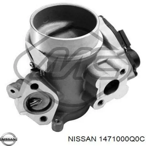 Клапан EGR Nissan/Infiniti 1471000Q0C ціна, від 91.88 USD