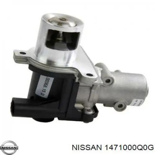 1471000Q0G Nissan клапан egr, рециркуляції газів
