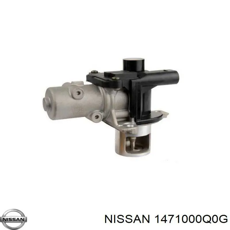 1471000Q0G Nissan/Infiniti Клапан рециркуляції відпрацьованих газів EGR