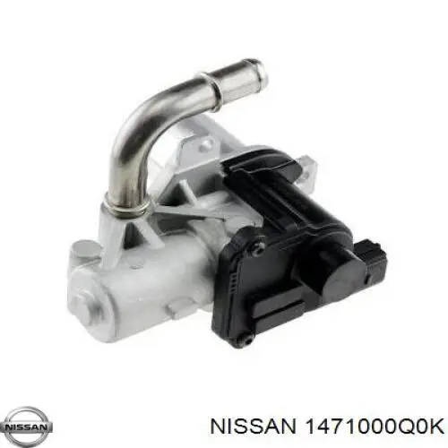 1471000Q0K Nissan байпасний клапан egr, рециркуляції газів