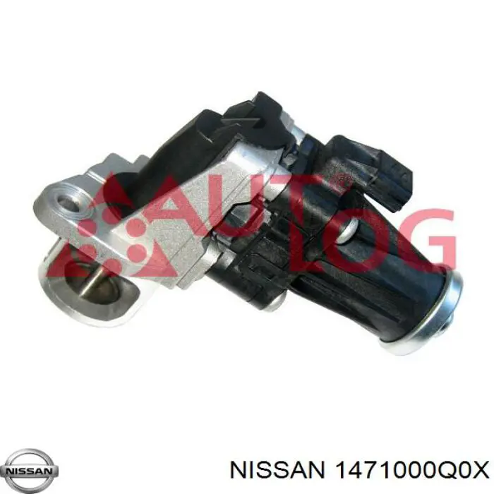 Клапан EGR Nissan/Infiniti 1471000Q0X ціна, від 37.29 USD