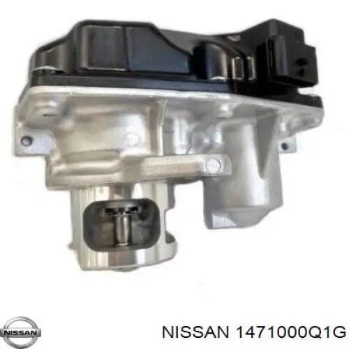 Клапан EGR, рециркуляції газів 1471000Q1G Nissan