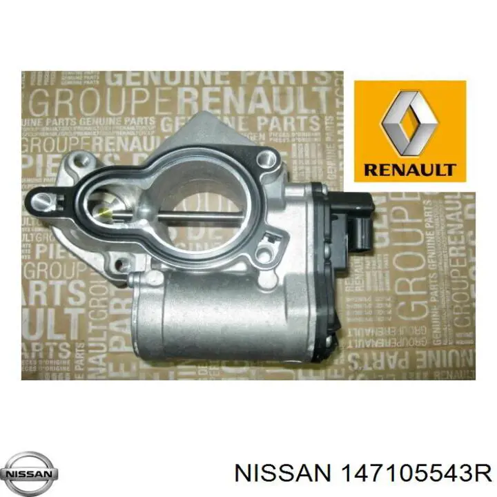 Клапан EGR, рециркуляції газів 147105543R Nissan