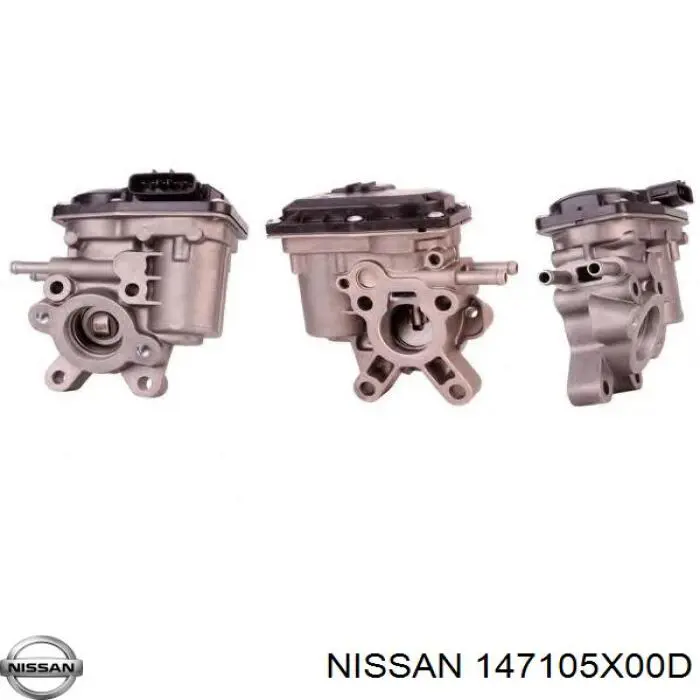 Купити 147105X00D Nissan/Infiniti Прилади управління системи рециркуляції