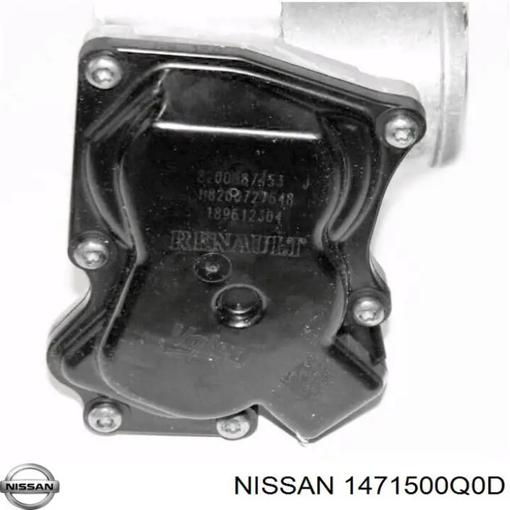 Блок дросельної заслінки Nissan/Infiniti 1471500Q0D ціна, від 30.39 USD