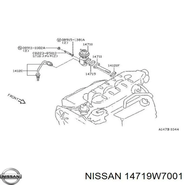  14719W7001 Nissan