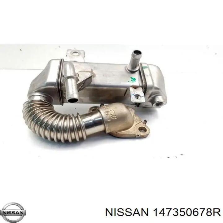Радіатор системи EGR рециркуляції вихлопних газів 147350264R Nissan/Infiniti