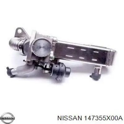 Купити 147355X00A Nissan/Infiniti Радіатор системи EGR рециркуляції вихлопних газів
