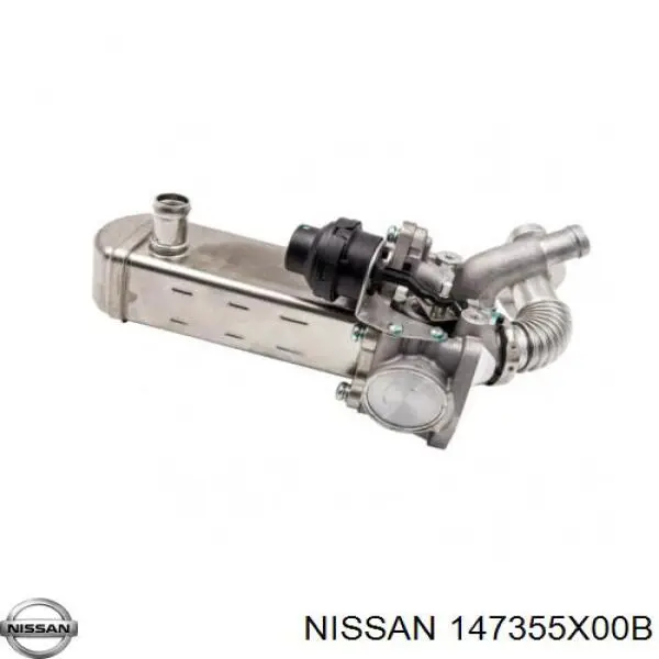 147355X00D Nissan/Infiniti Радіатор системи EGR рециркуляції вихлопних газів
