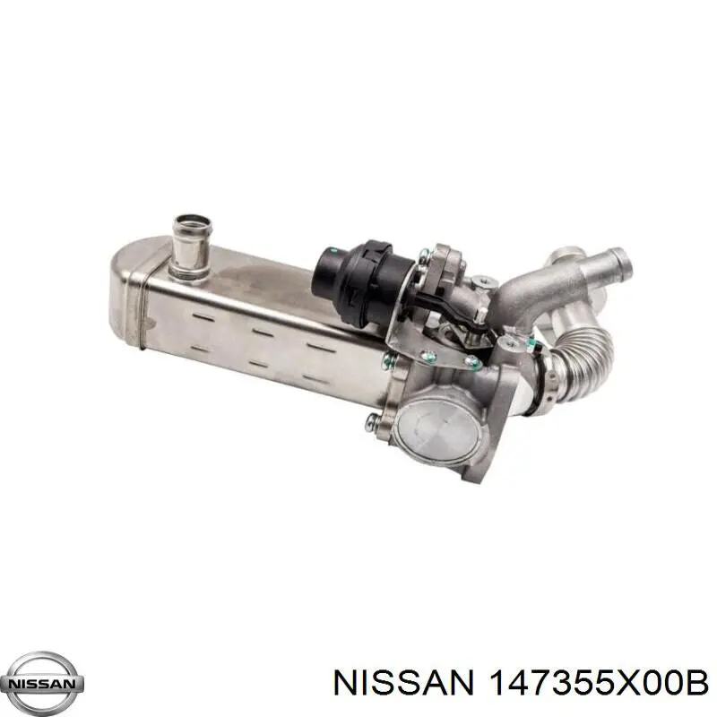 Радіатор системи EGR рециркуляції вихлопних газів 147355X00D Nissan/Infiniti
