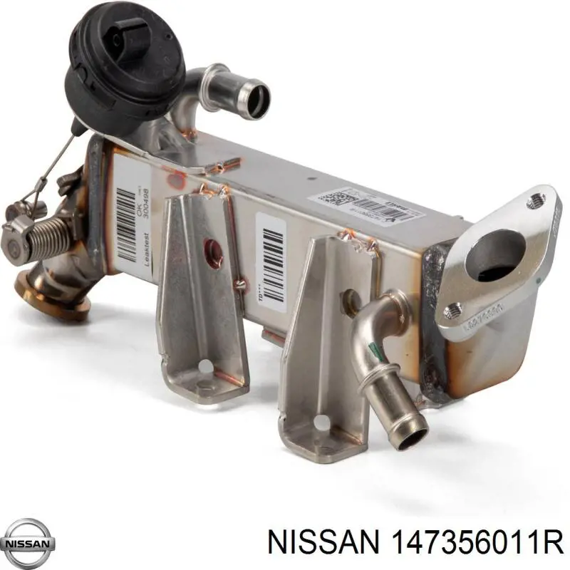Радіатор системи рециркуляції ОГ Nissan X-Trail (T31) (Нісан Ікстрейл)