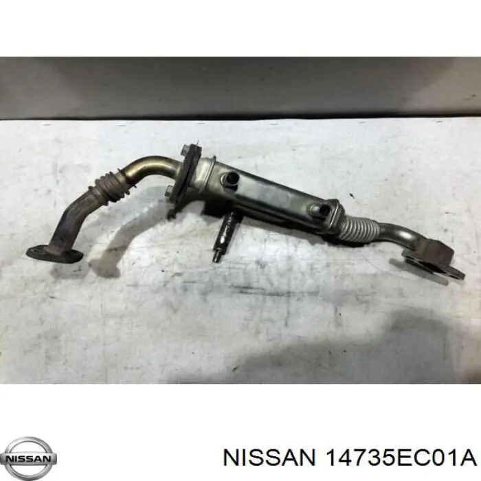 Радіатор системи EGR рециркуляції вихлопних газів Nissan/Infiniti 14735EC01A ціна, від 63.34 USD