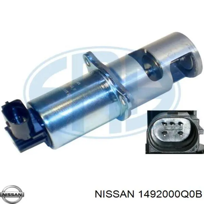 Купити 1492000Q0B Nissan/Infiniti Прилади управління системи рециркуляції