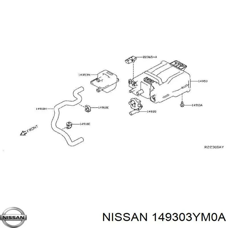 149303YM0A Nissan/Infiniti 
