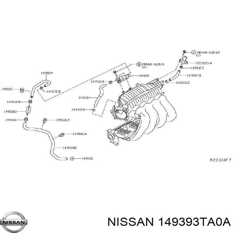 149393TA0A Nissan/Infiniti 
